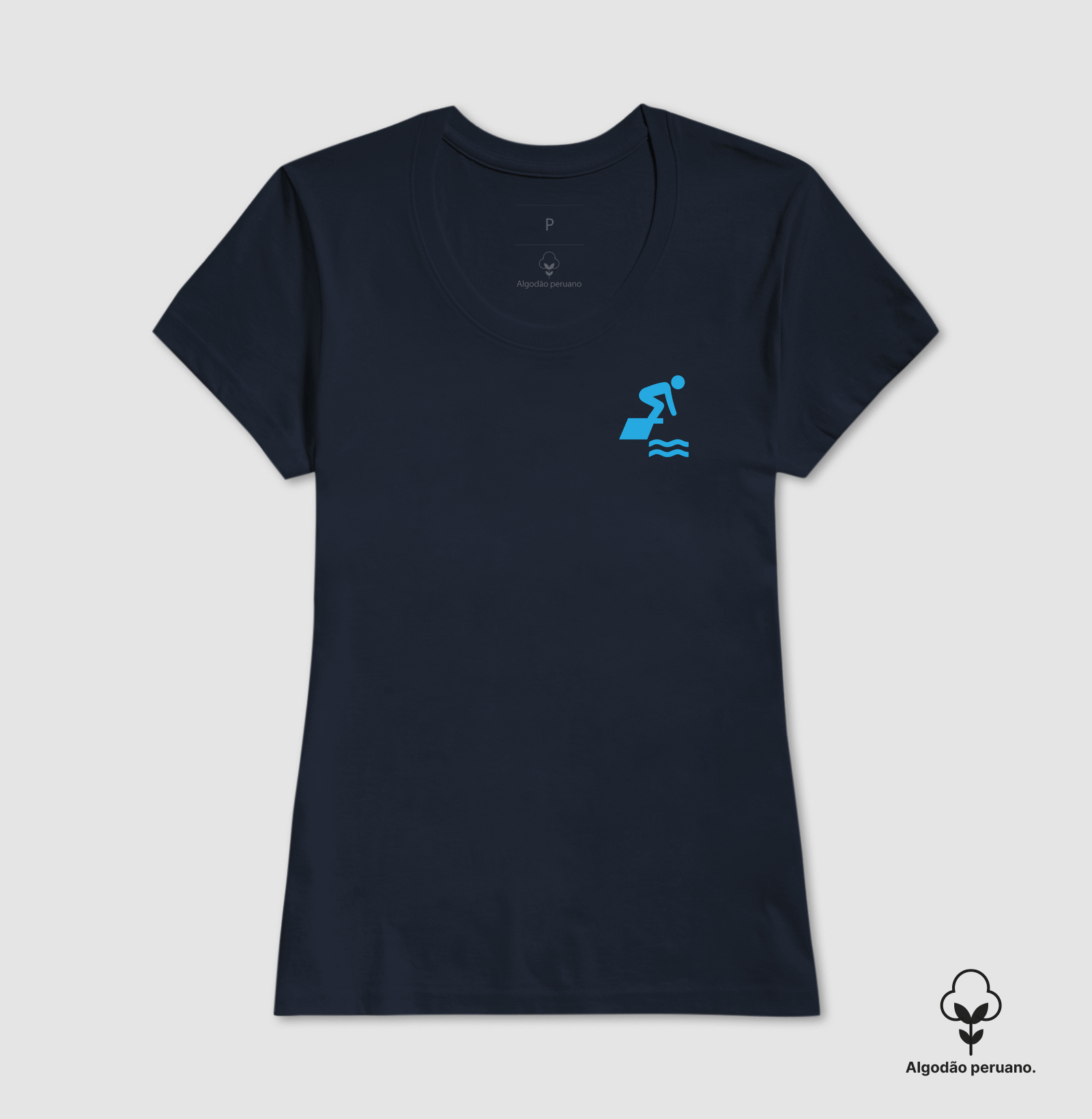 Camiseta Algodão Peruano - Raia Nove - Salto - Imagem 2