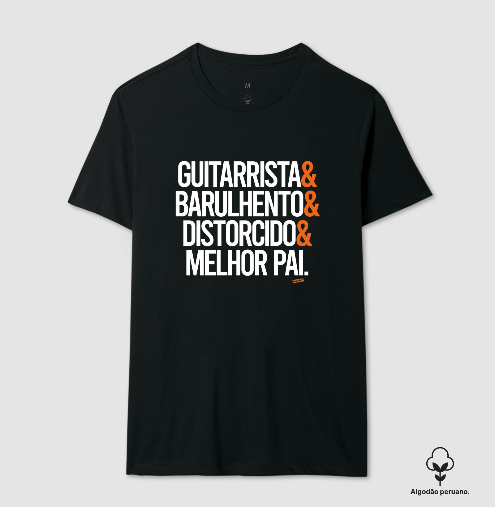 Guitarrista & barulhento & distorcido & melhor pai