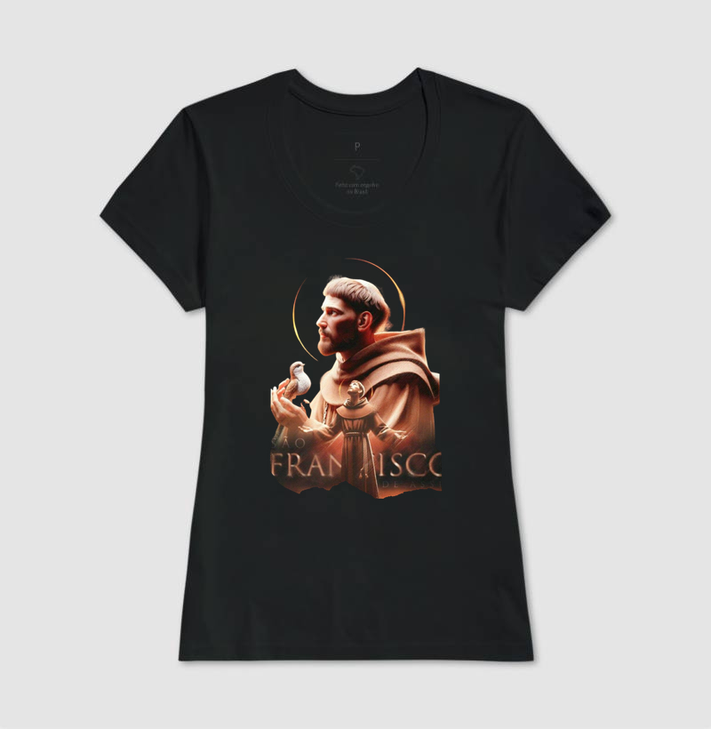 Camiseta São Francisco de Assis - Imagem 3