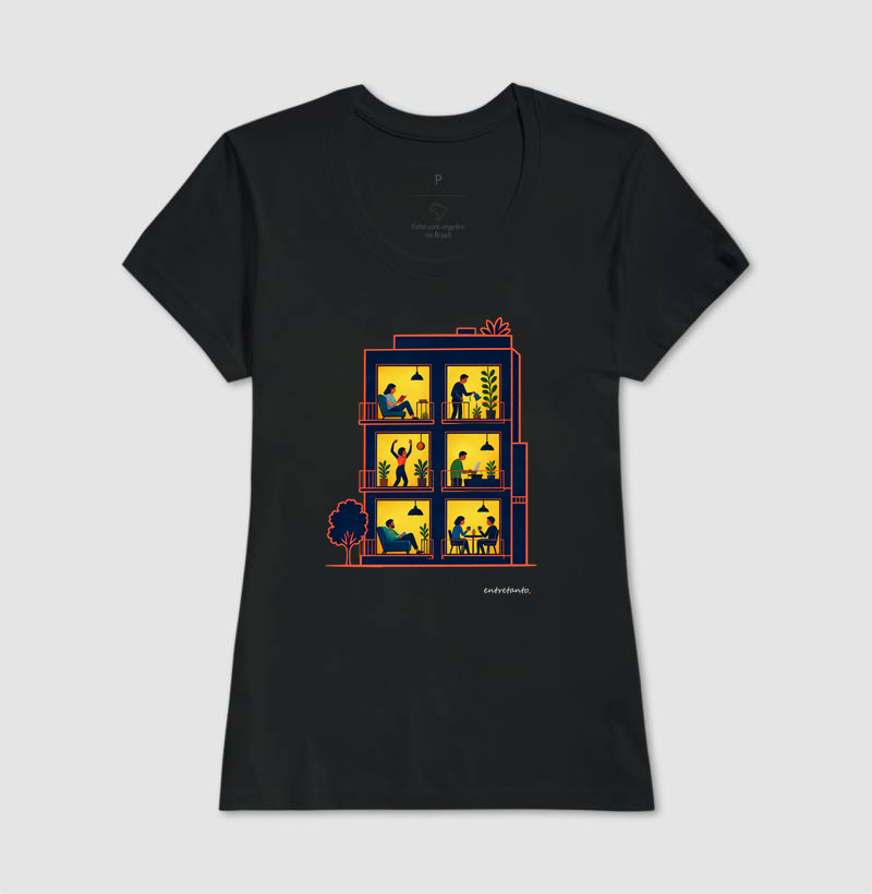 Camiseta Janelas acesas - Imagem 3