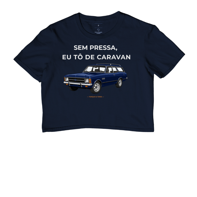 Sem pressa, eu tô de Caravan - Azul escuro 1 - Imagem 4