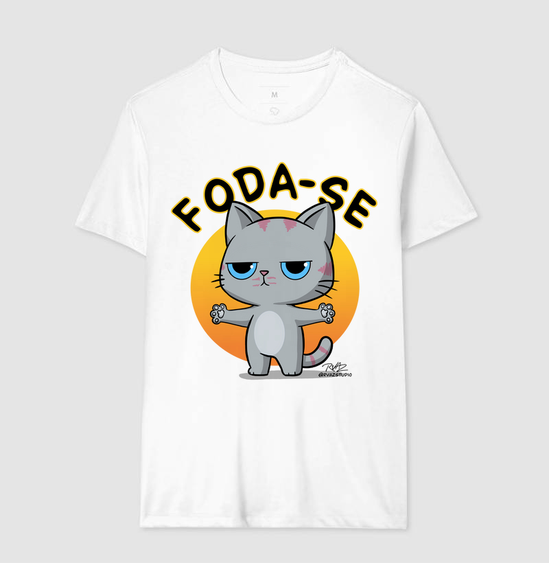 Camiseta Gato Sincero F... - Imagem 4