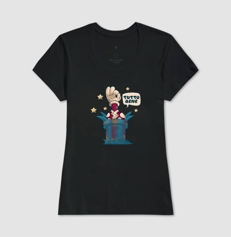 Camiseta Tutto Bene Retro Gamer Parody - Imagem 5