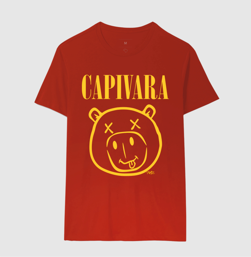 Camiseta Capivara Grunge - Imagem 8