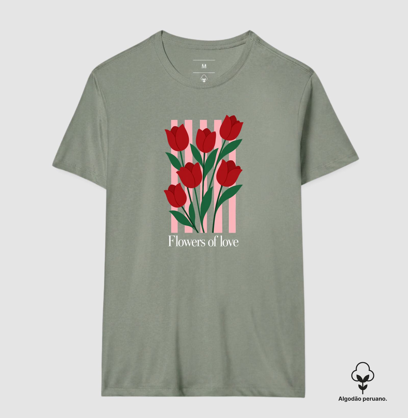Camiseta Flowers of love - Imagem 2