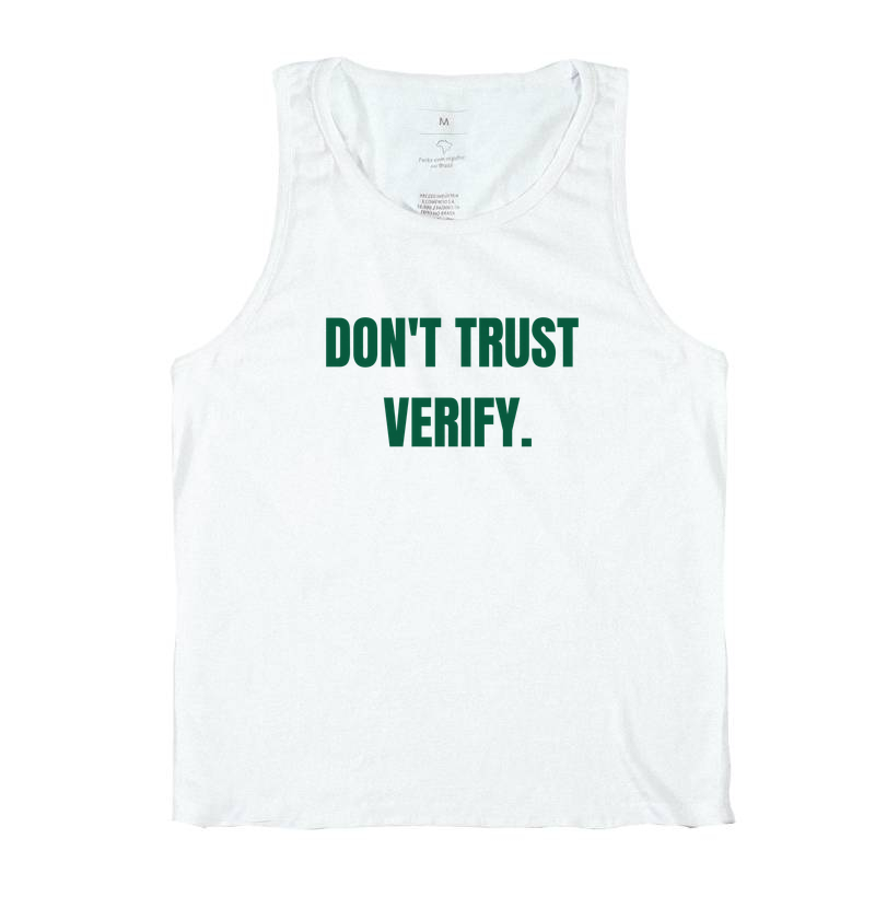 Camiseta Bitcoin Não Confie Verifique - Imagem 2