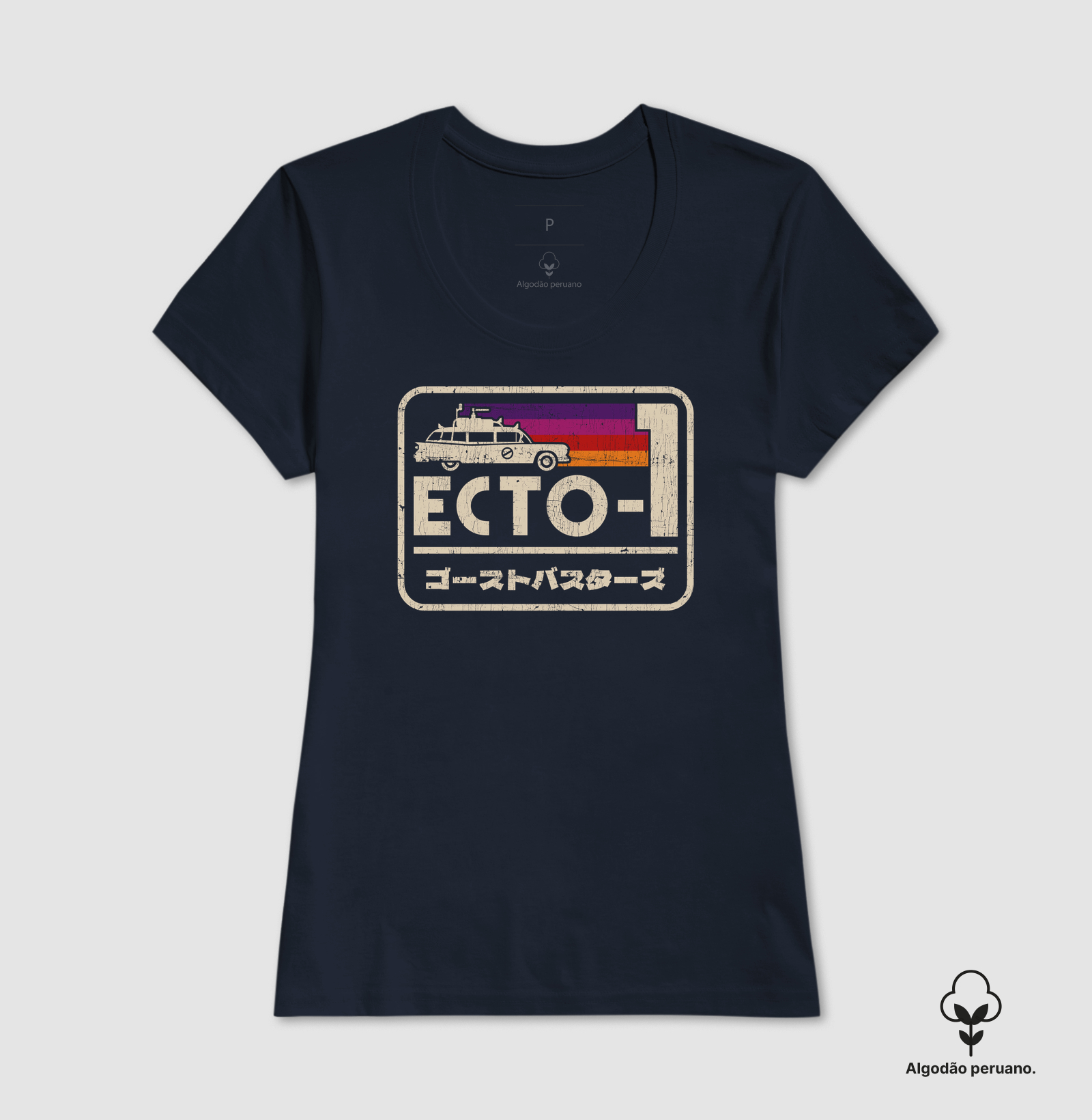 Camiseta Algodão Peruano Ecto-1 - Imagem 5