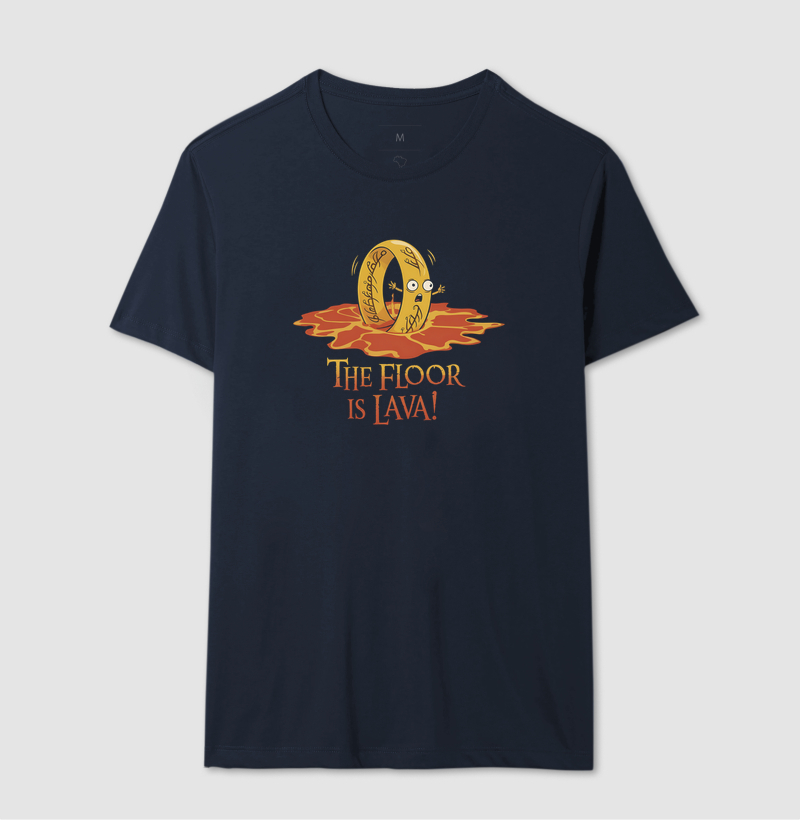 Camiseta The Floor Is Lava - Imagem 4