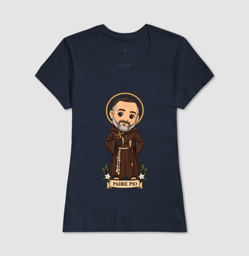 Padre Pio estilo chibi - Imagem 7