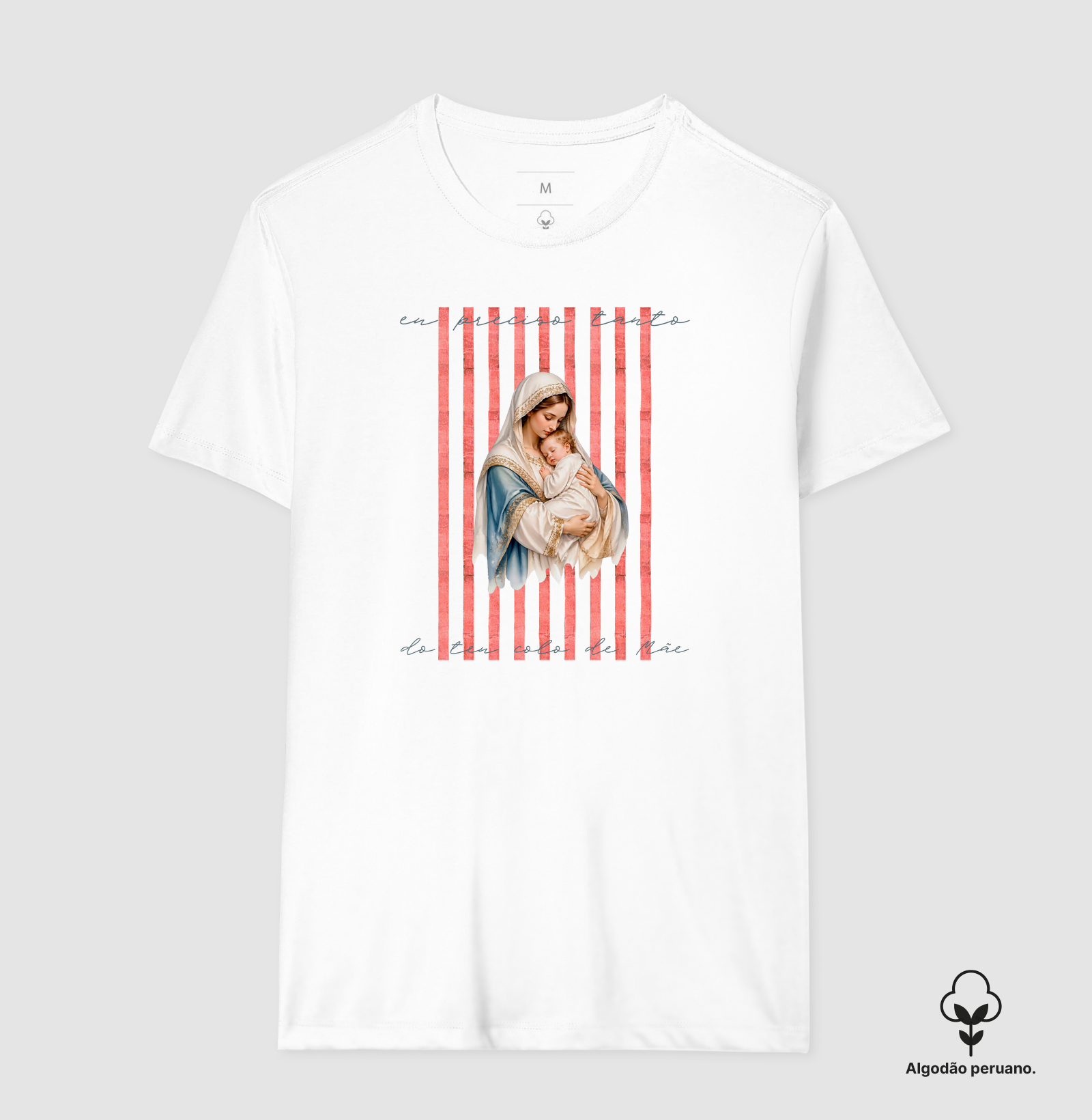 Camisa Eu Preciso Tanto do Teu Colo de Mãe - Imagem 5