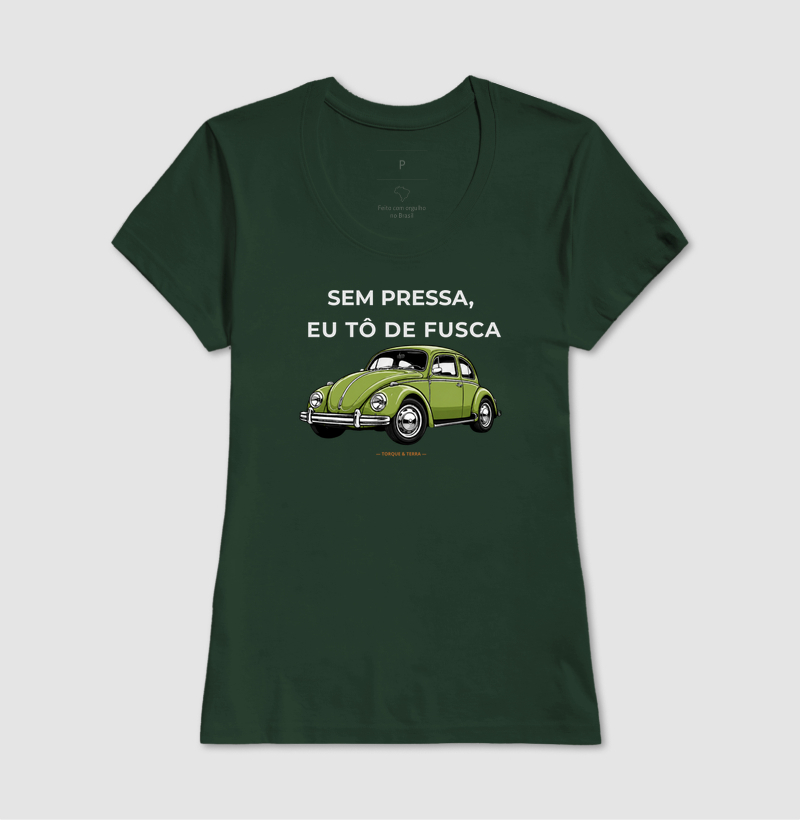 Sem pressa, eu tô de fusca - Verde - Imagem 13