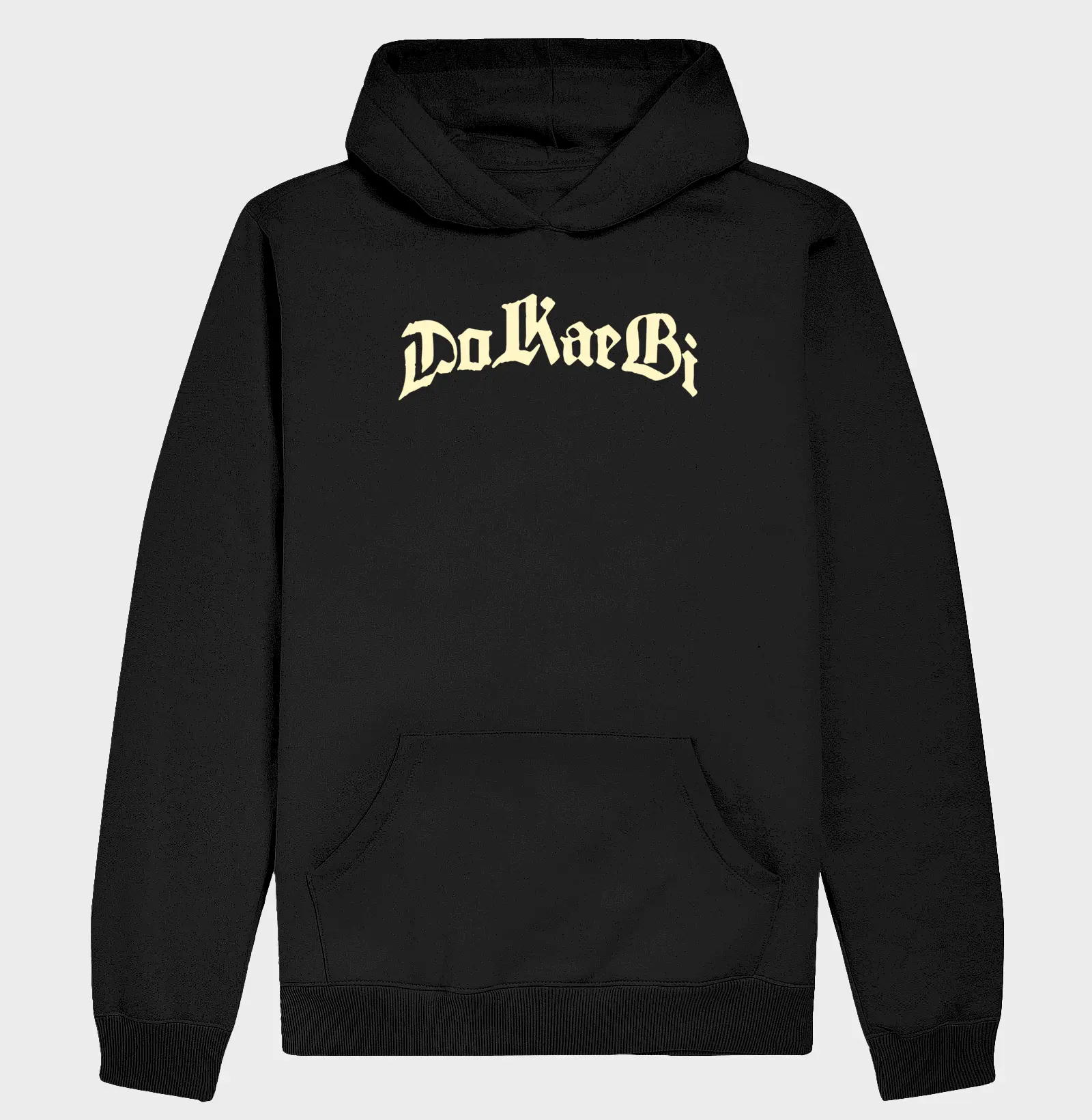Moletom Hoodie Bold Statement - Preto