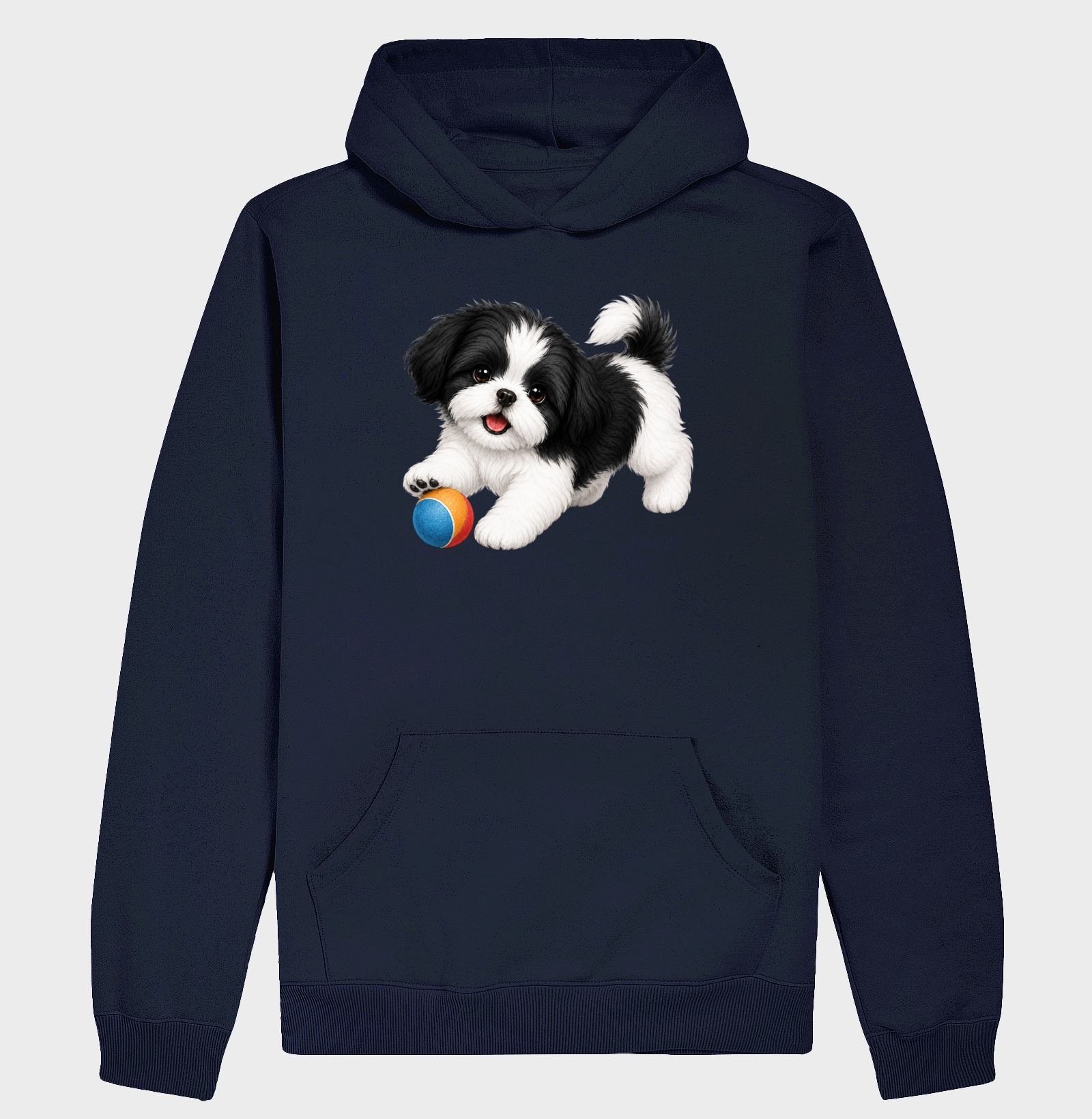 Shih Tzu Preto - Desenho Animado - Imagem 4