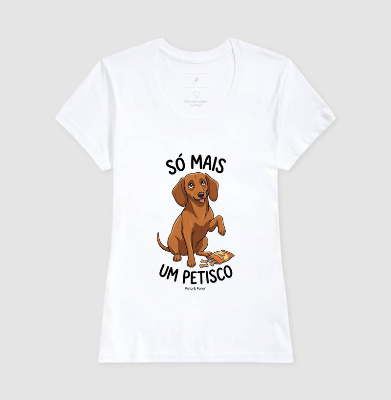 CAMISETA DACHSHUND SALSICHA PETISCO - Imagem 5