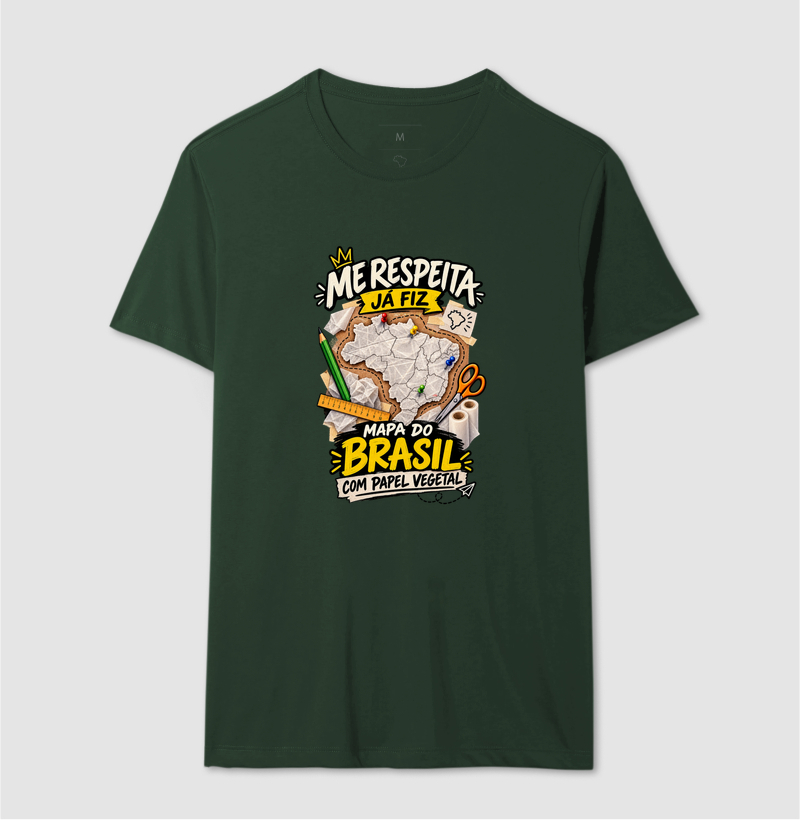 Me respeita já  mapa do Brasil com papel vegetal - Imagem 13