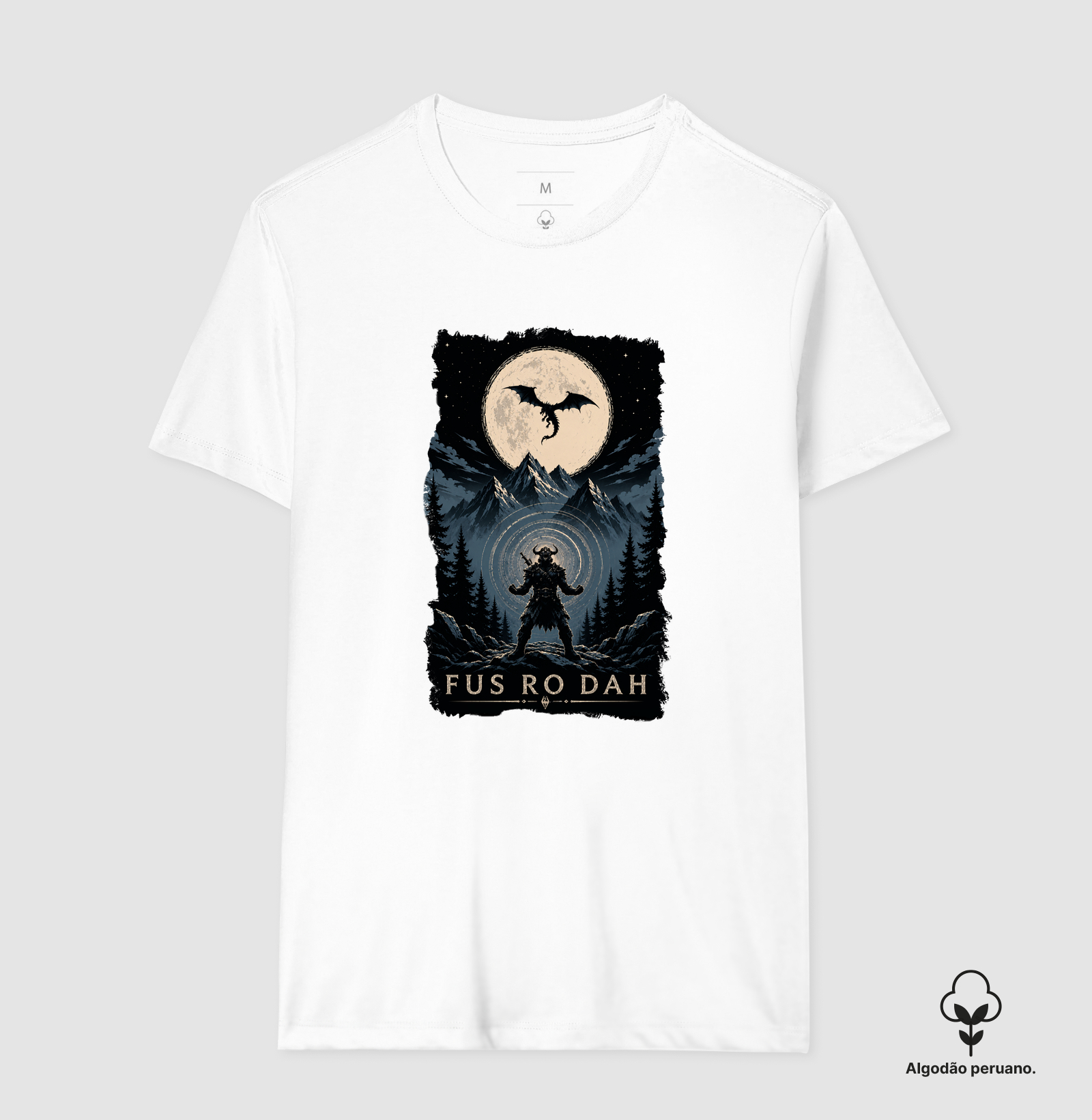 Camiseta - "Fus Ro Dah!" - Imagem 7