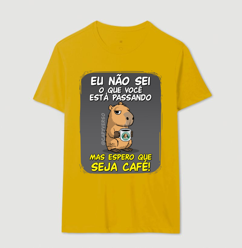 Camiseta Capivara Seja Café - Imagem 14