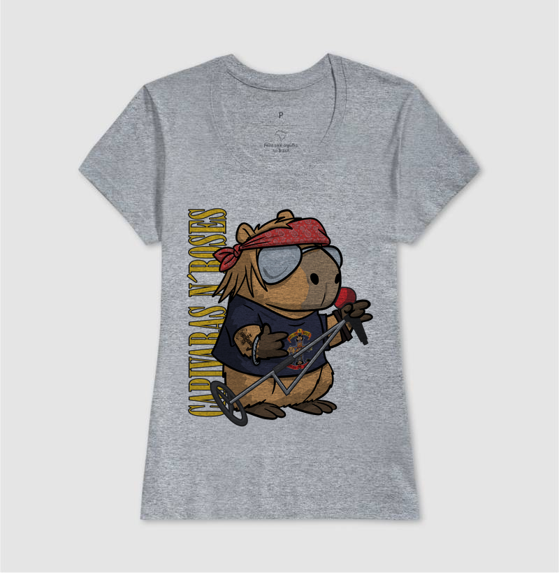 Camiseta Capivaras N Roses - Imagem 9