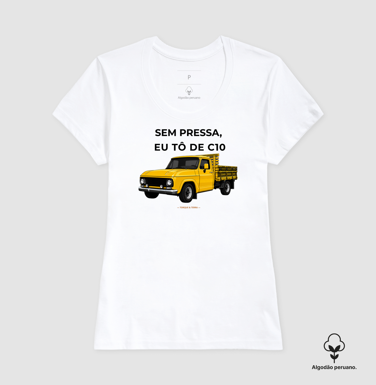 Sem pressa, eu tô de C10 - amarela - Imagem 2