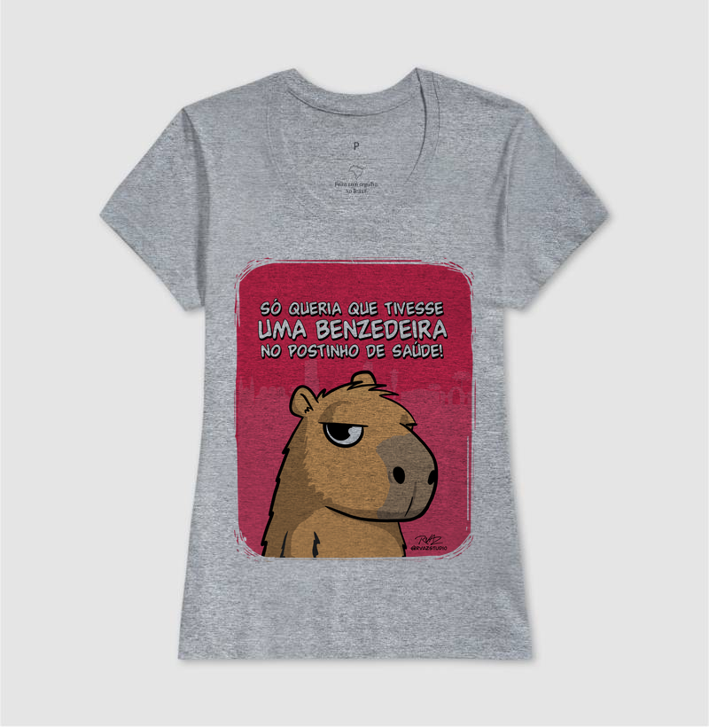 Camiseta Capivara Benzedeira - Imagem 9