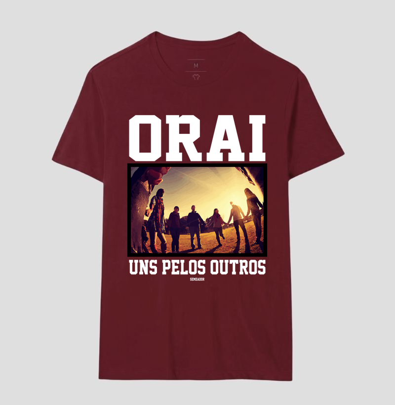 Camiseta Cristã Orai Uns Pelos Outros - Imagem 18