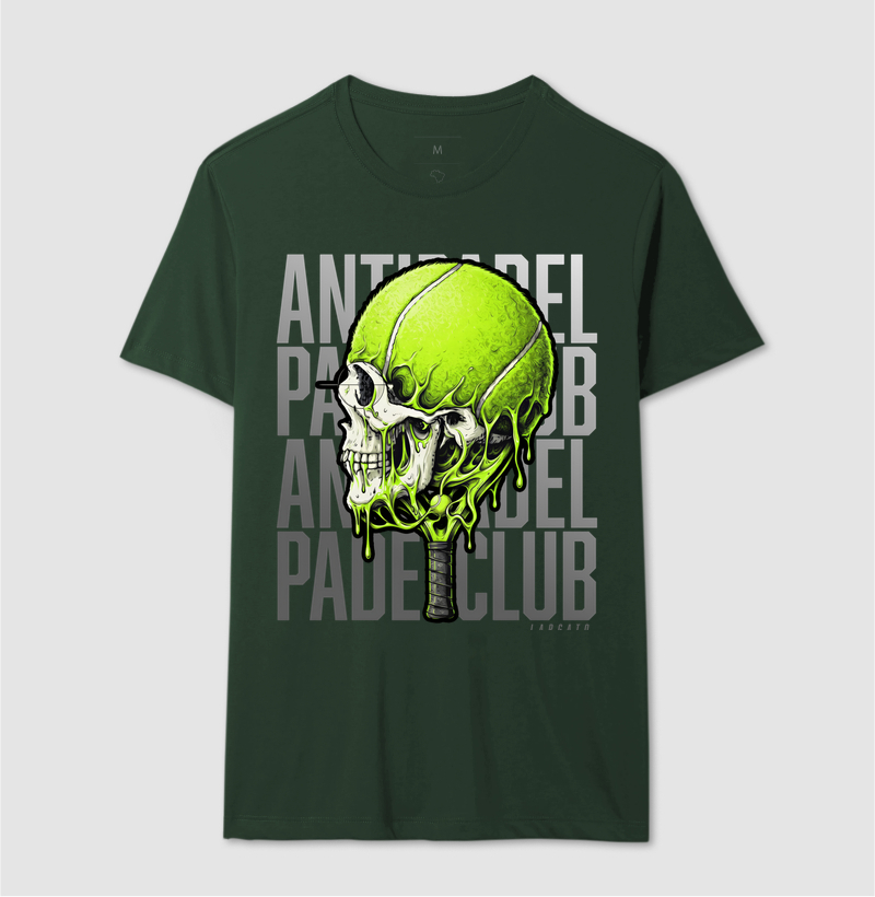 Camiseta Anti-Padel Caveira Prata - Imagem 8