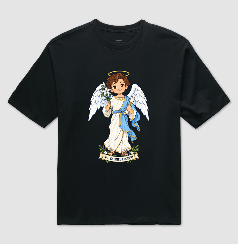 São Gabriel Arcanjo estilo chibi - Imagem 2