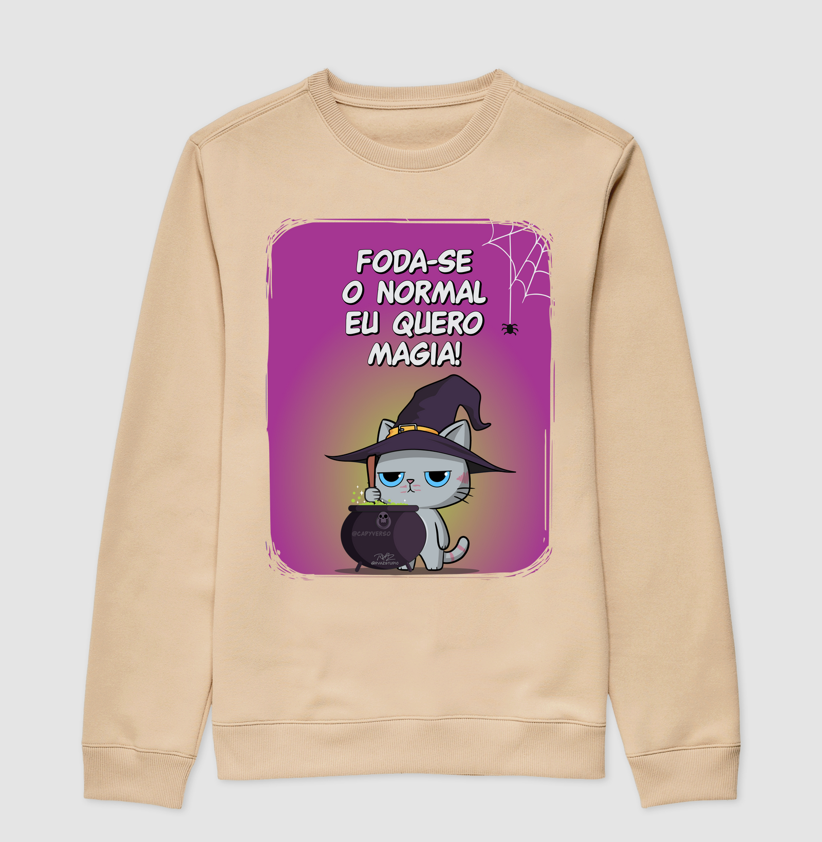 Camiseta Gato Sincero Magia - Imagem 3