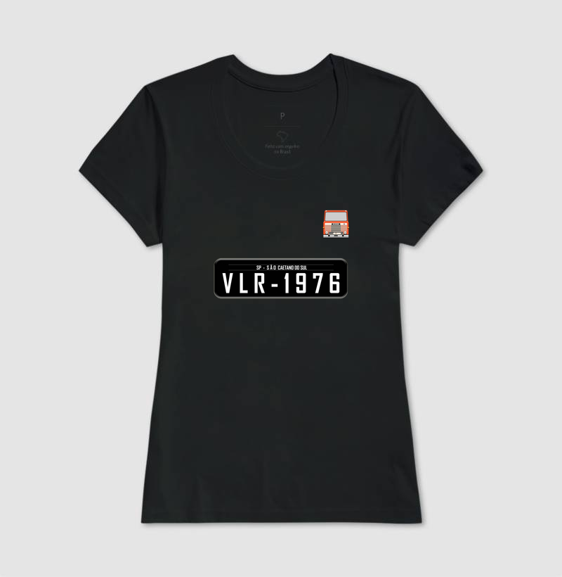 Camiseta Placa Anos Nascimento Scania - Imagem 3
