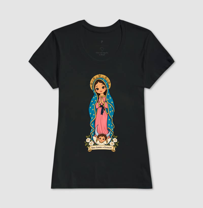 Nossa Senhora de Guadalupe estilo chibi - Imagem 3