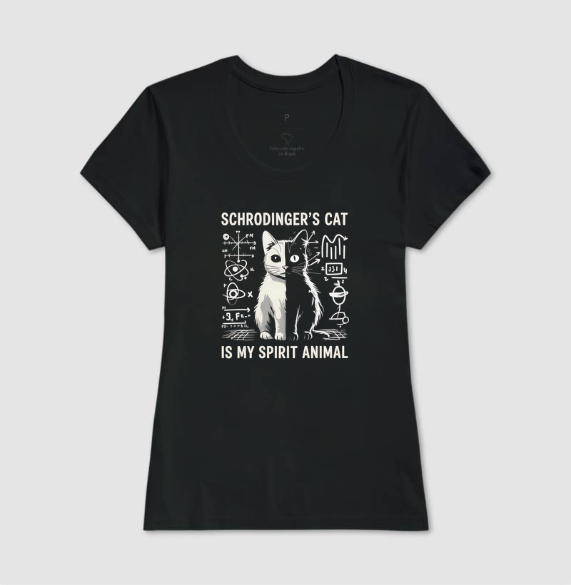 Camiseta Schrödinger Vibes - Imagem 3