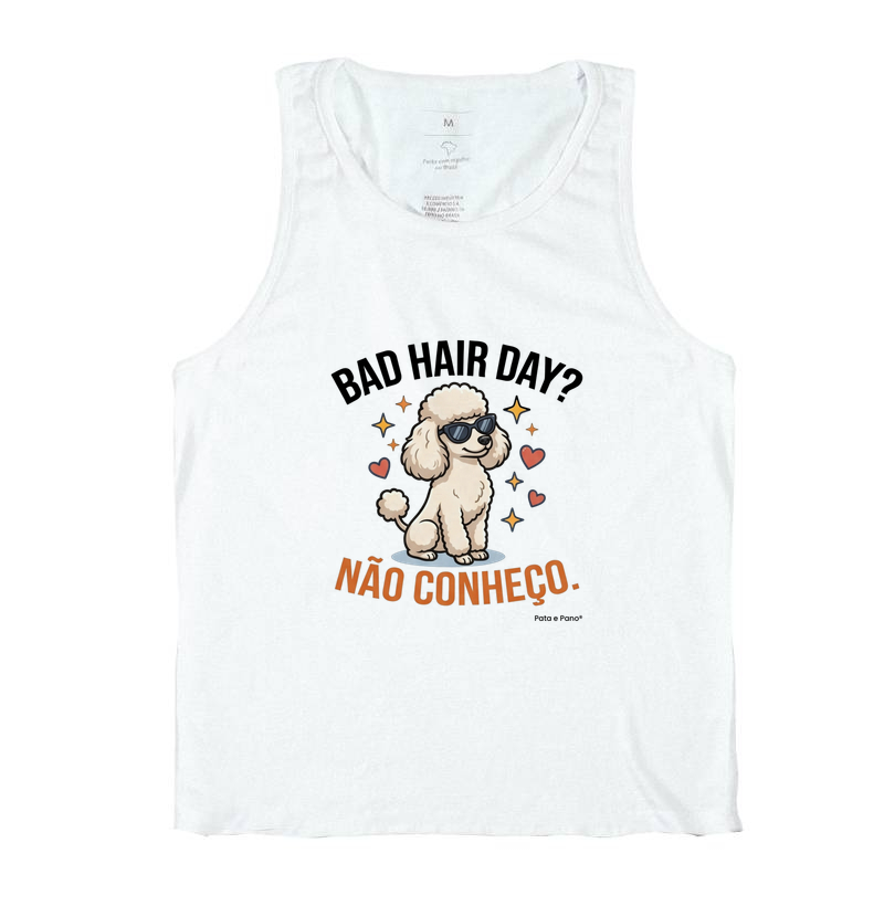 CAMISETA POODLE BAD HAIR - Imagem 2