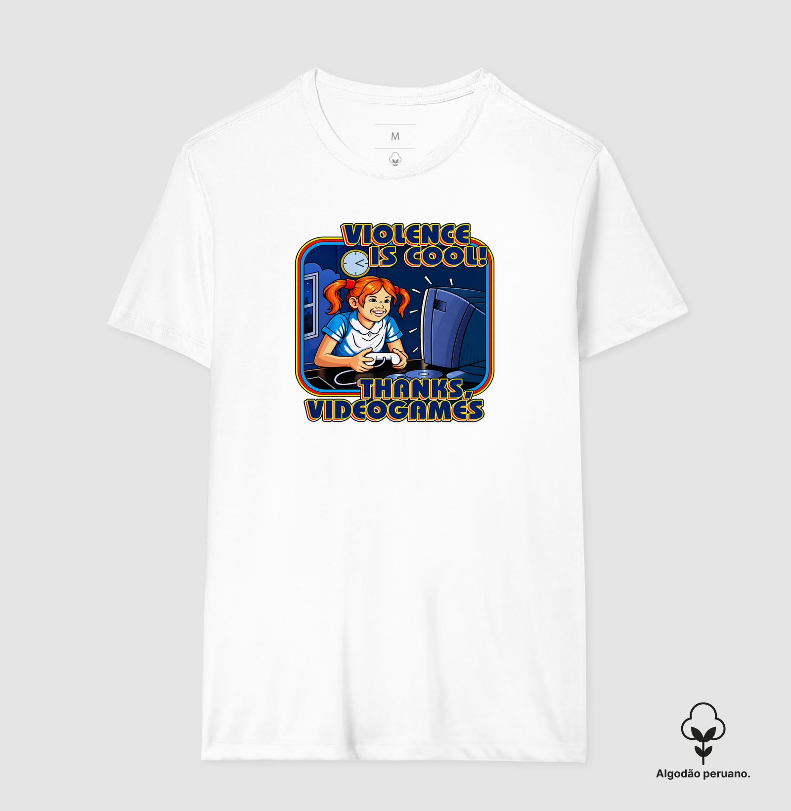 Camiseta Algodão Peruano "GTA 6 Thanks Video Games" - Imagem 7