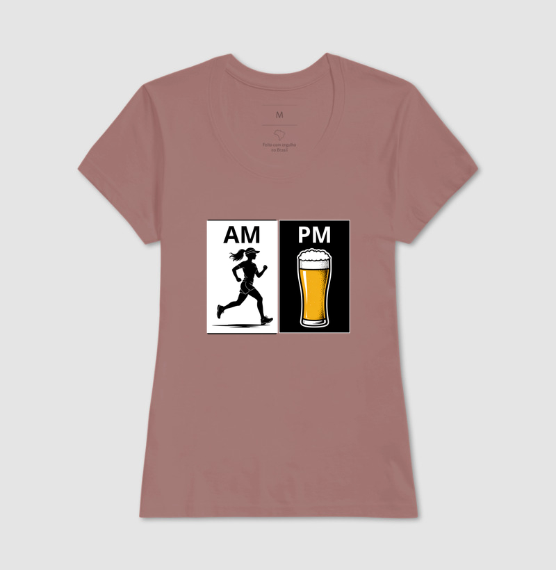 Camiseta Corrida - Corredora AM, Cerveja PM - Imagem 17