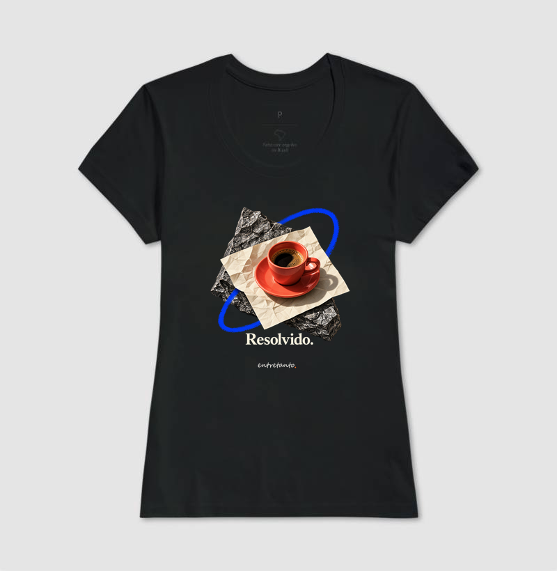 Camiseta Pedra, papel, café  - Imagem 3