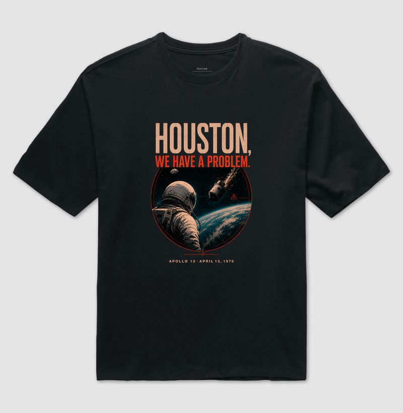 Camiseta - "We have a problem" - Imagem 2