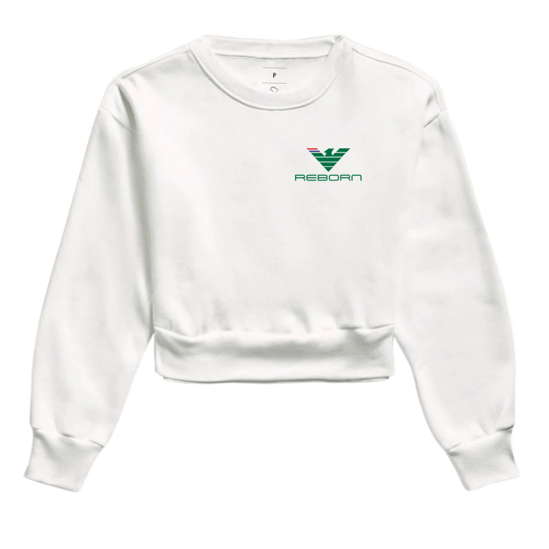 Vestir essa estampa é vestir a própria transformação. É dizer ao mundo: o passado ficou para trás, agora é tempo de florescer. 💎 Verde de renascimento. Força que não tem fim. REBORN — renascer, simplesmente, e brilhar. - Imagem 3