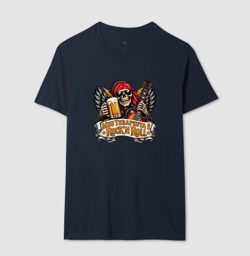 Camiseta "Meu Terapeuta é Rock'N Roll" - Imagem 6