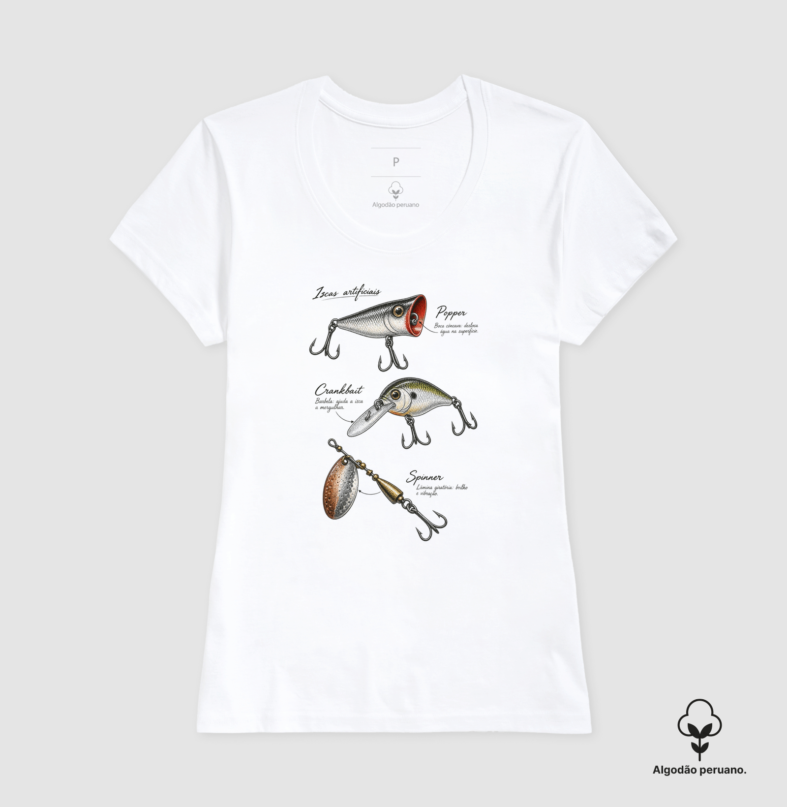 Camiseta Red River – Iscas Artificiais - Imagem 8