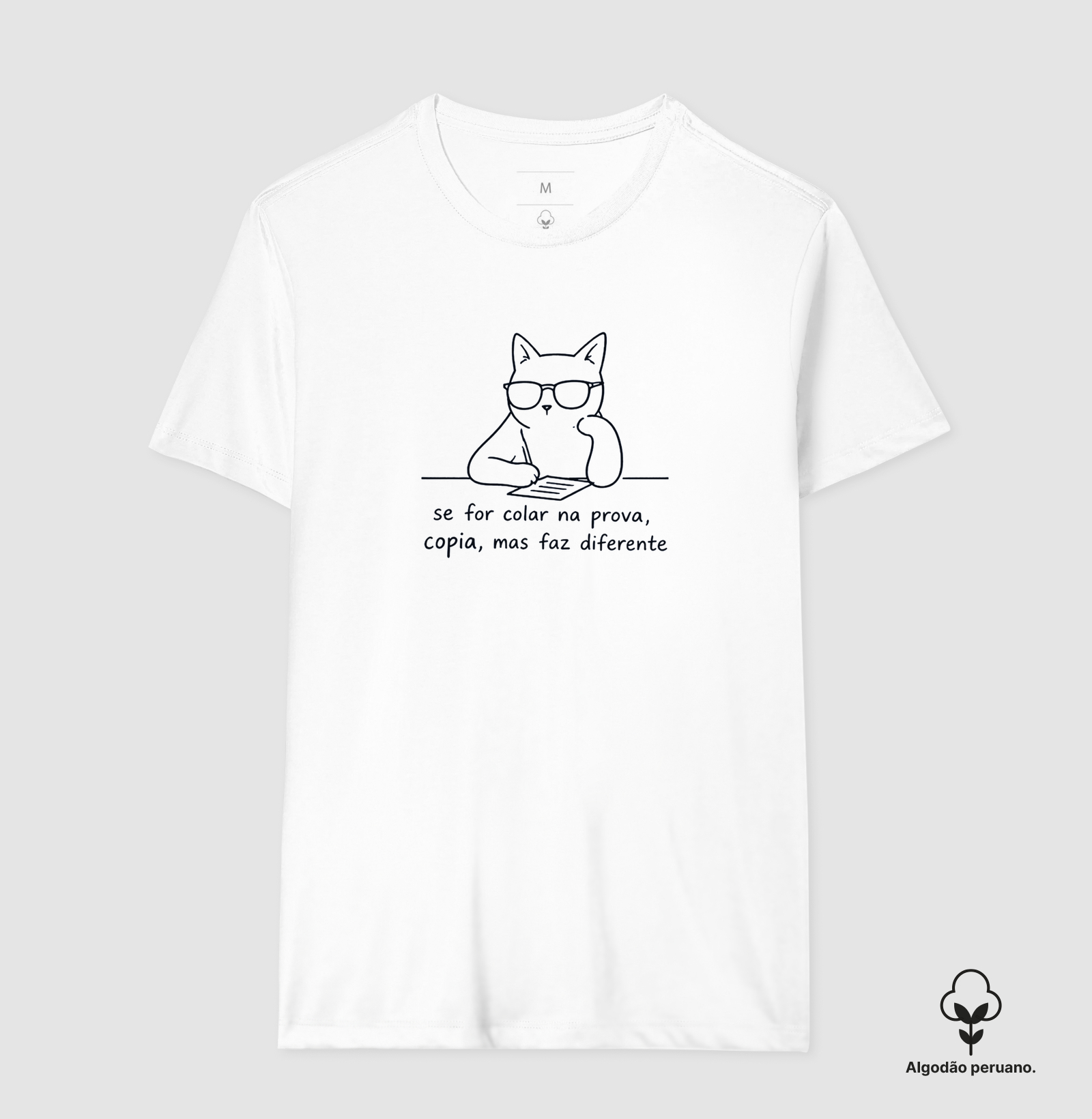 Se for colar na prova, copia, mas faz diferente - Minimalista - Imagem 5