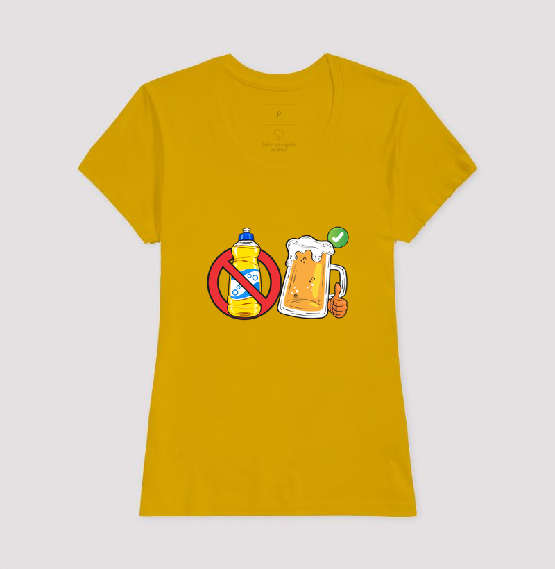 Camiseta Cerveja Sim em Algodão - Imagem 18