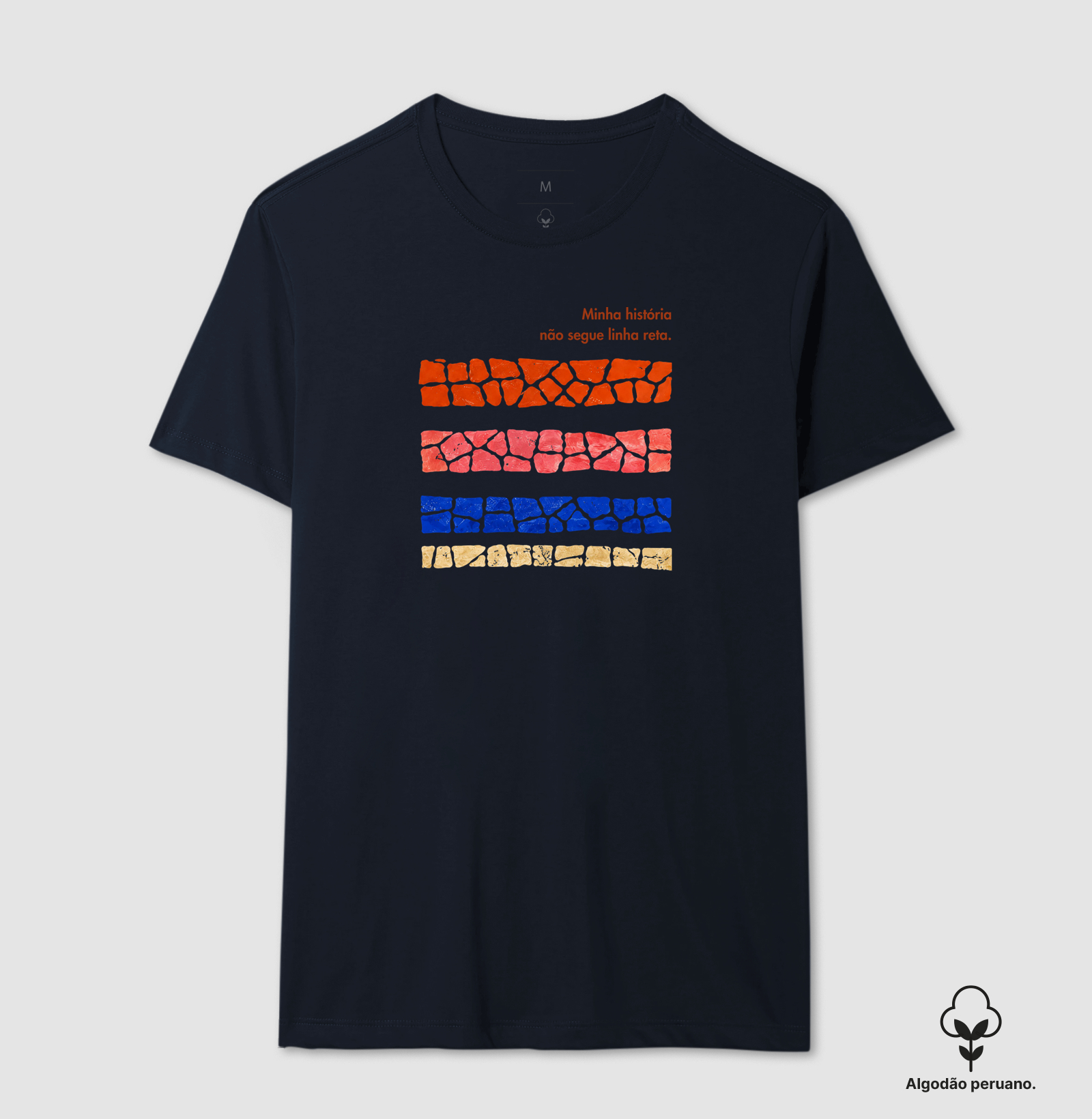 Caquinhos Listrado Algodão Peruano - Imagem 3