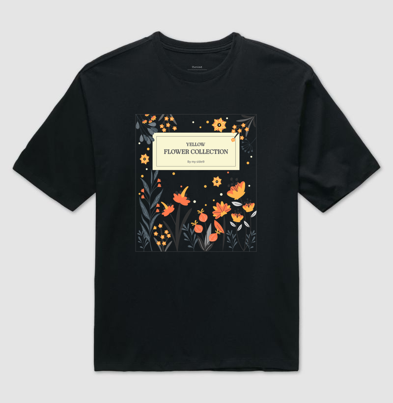 FLOR LARANJA - Oversized - Imagem 2