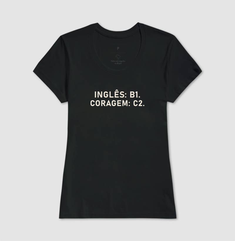 Camiseta Inglês B1 · Coragem C2 - Imagem 3