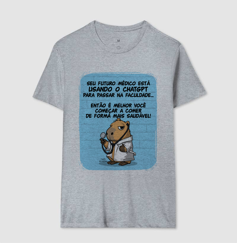 Camiseta Capivara Médico - Imagem 8