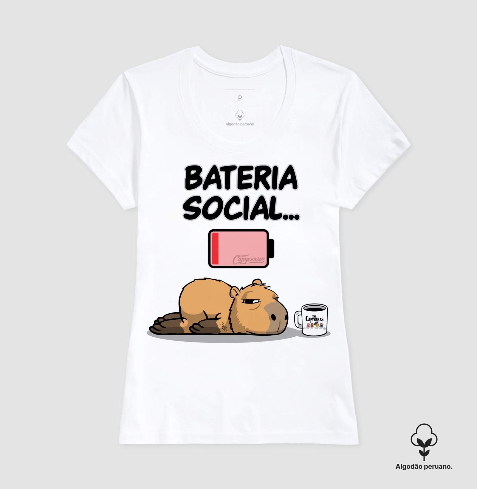 Camiseta Capivara Social - Imagem 5