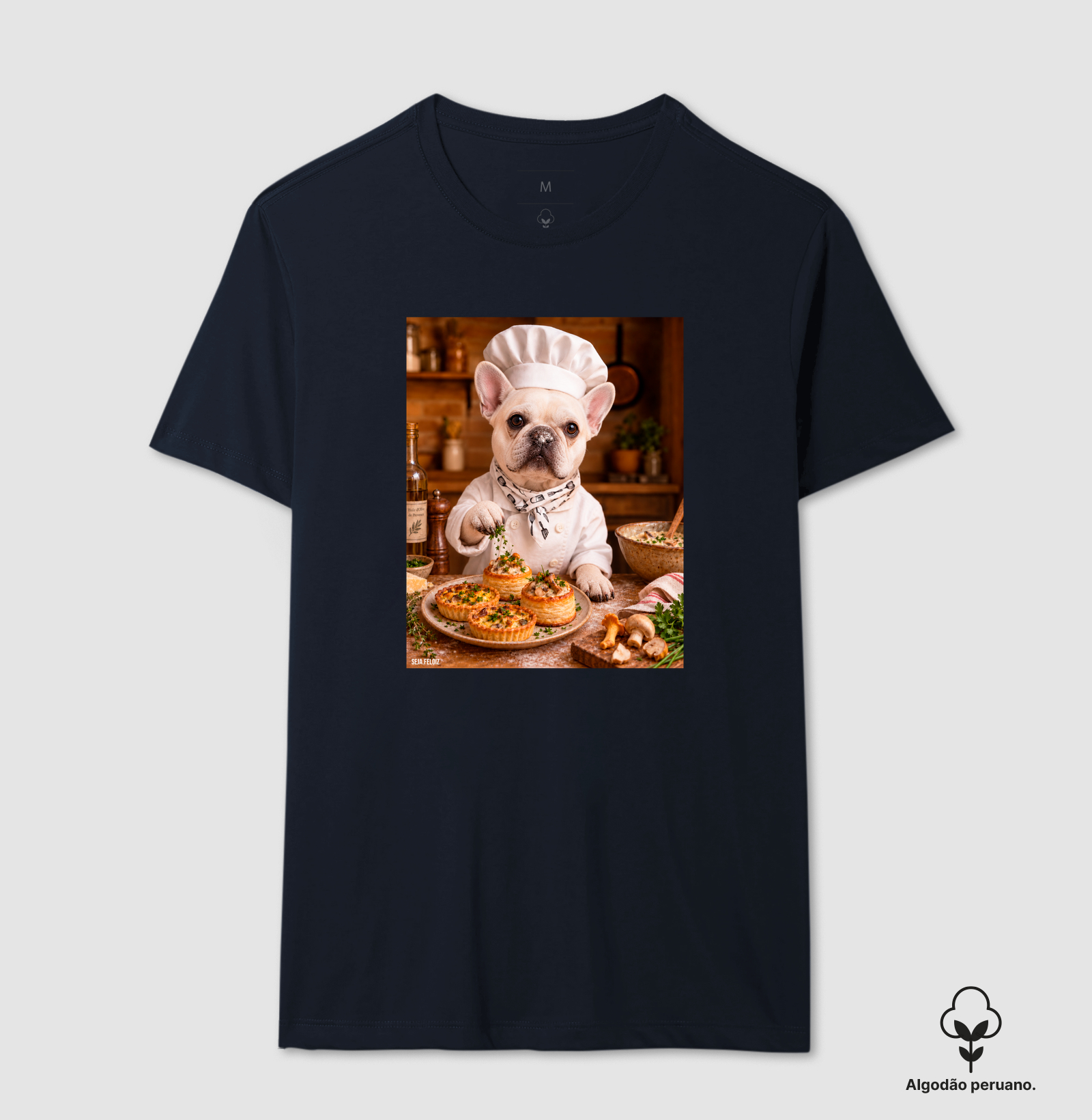 Frenchie Chef à Française 🇫🇷🐾Branco - Imagem 7