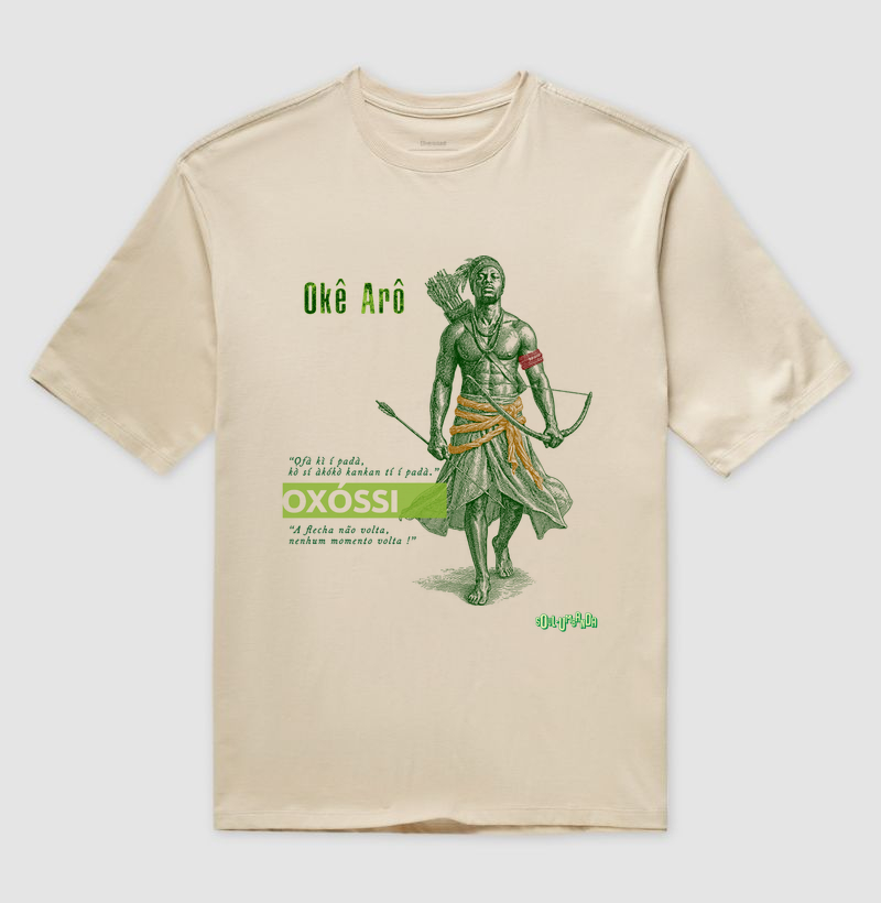 oversized OXÓSSI iorubá unissex - Imagem 3