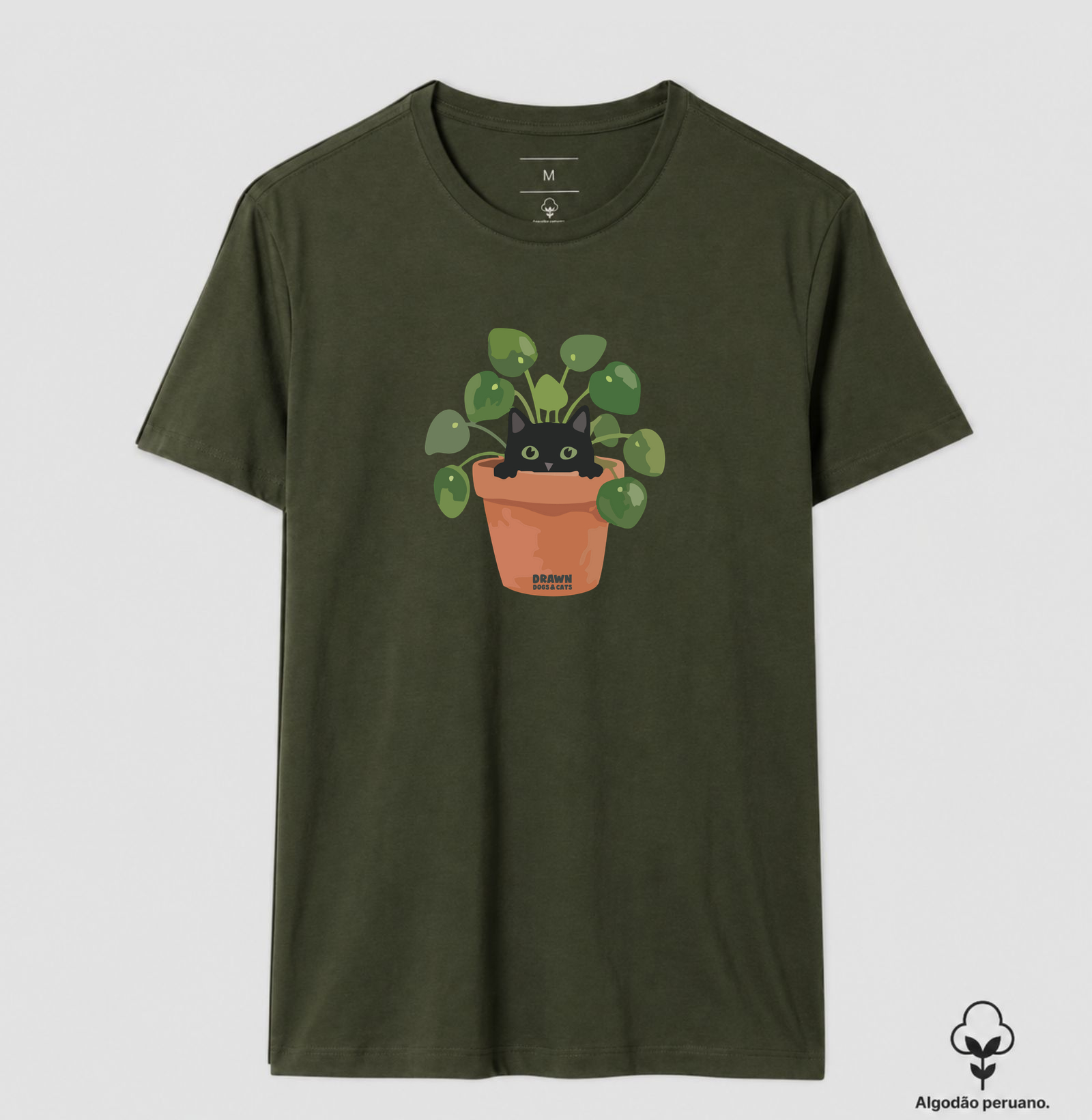 Gato preto dentro do vaso de planta - Imagem 7