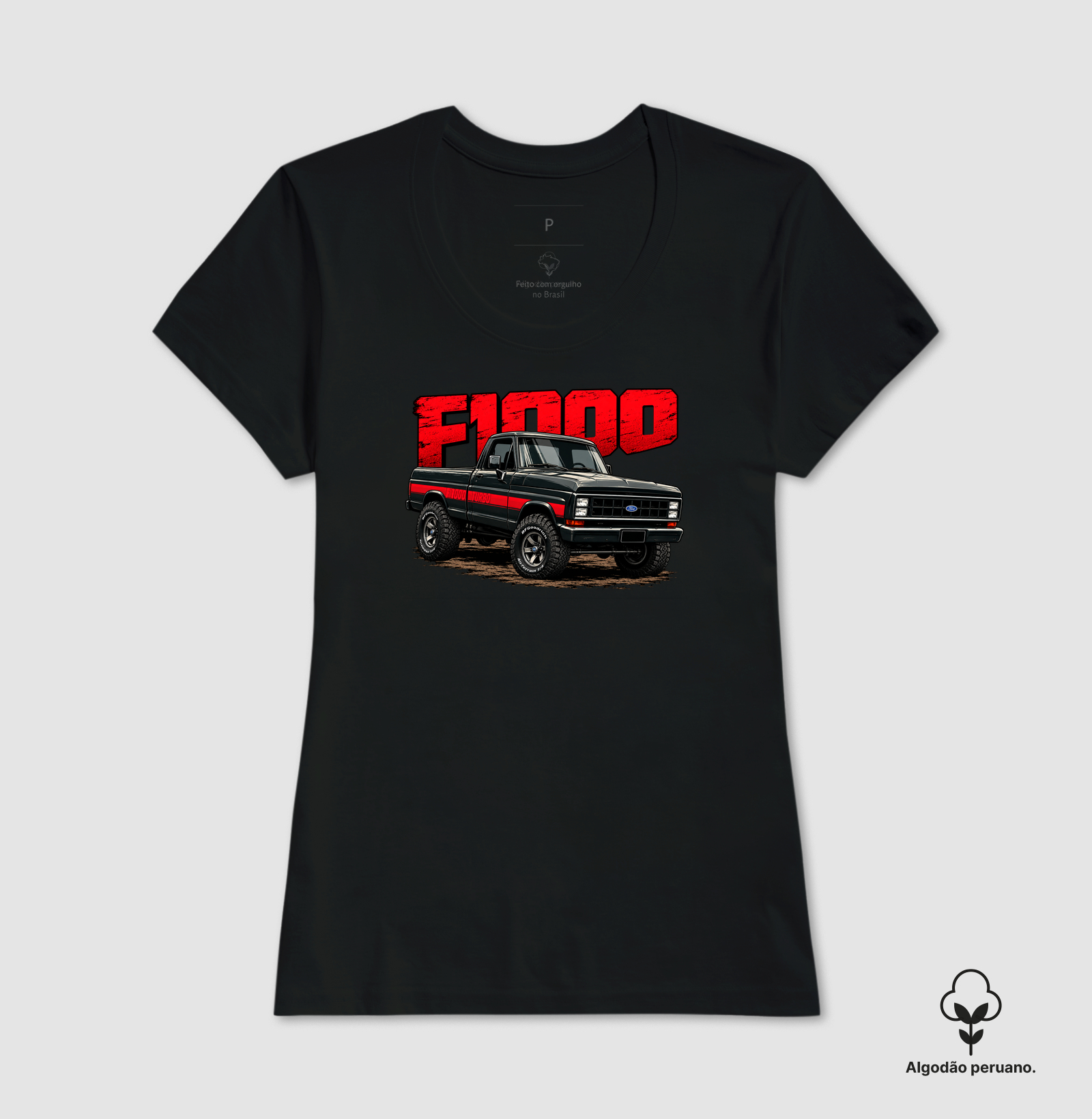 Camiseta em algodão peruano F1000 - Imagem 6